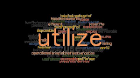 What is another word for utilizing .